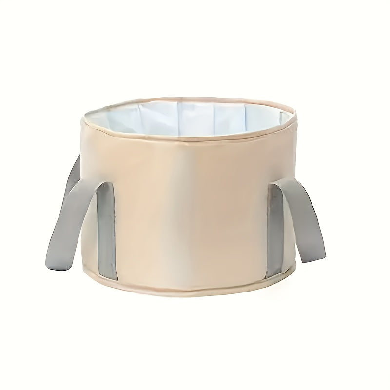 Bañera de Pies Portátil Deluxe Plegable, Material PEVA, Aislamiento de Aluminio con Control de Temperatura, Sin Olores, Ideal para Relajarse en Remojo Cálido, Perfecta para Uso en Dormitorios y Hogares, No Requiere Energía Eléctrica, Regalo Esencial para