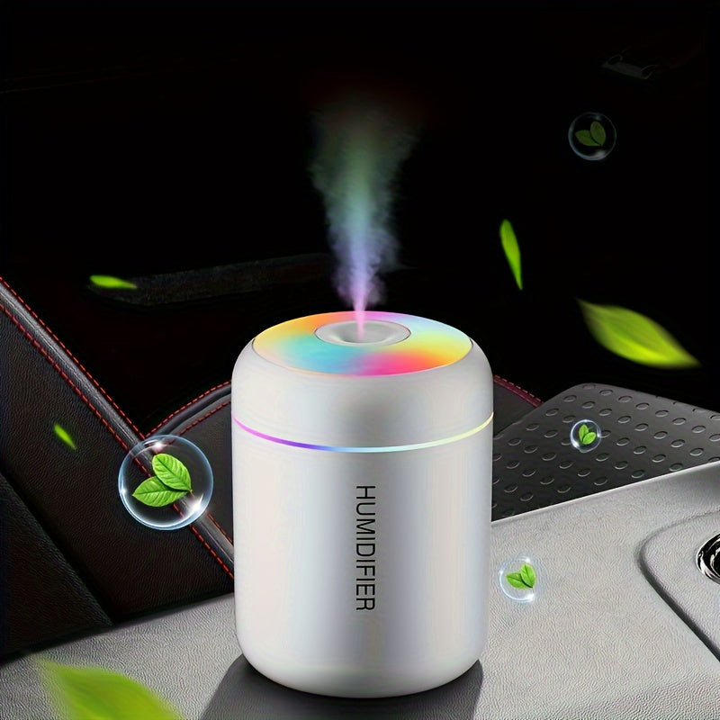 1pc de aceite esencial de aromaterapia difusor de niebla y humidificador con luz nocturna de cambio de color, función de niebla fría y promoción de la salud de las plantas - Refresque y purifique su habitación con una atmósfera tranquilizadora