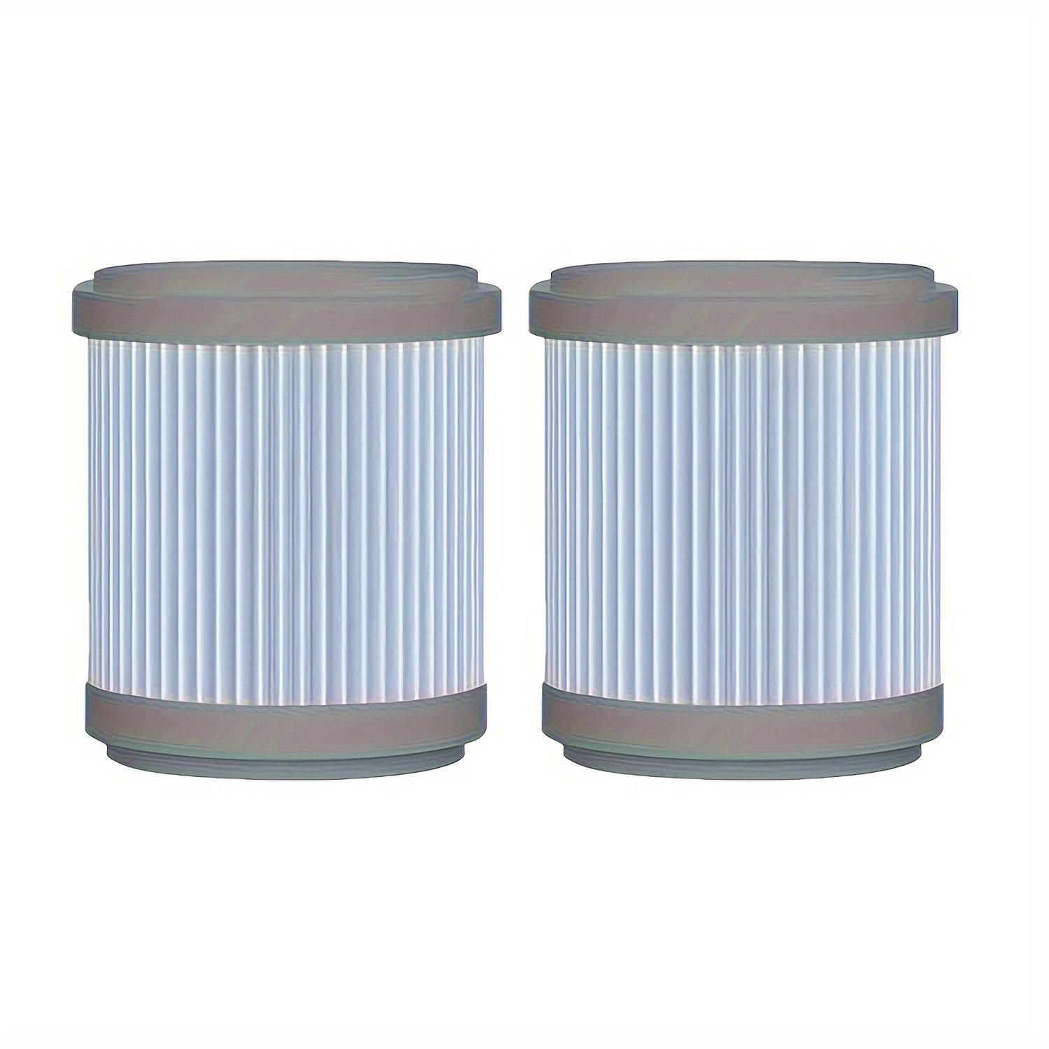 2pcs Elementos de Filtro de Purificador de Aire de Alta Eficiencia, Compatibles con EJ-JHQ01 - Construcción de Plástico Duradero, Diseño Estriado para una Filtración Mejorada, Ideal para Uso en Hogar y Oficina, Purificadores de Aire para el Hogar