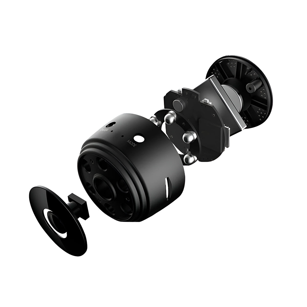 Cámara Espía HD Seguridad Base Rotatoria Wifi Bluetooth A9