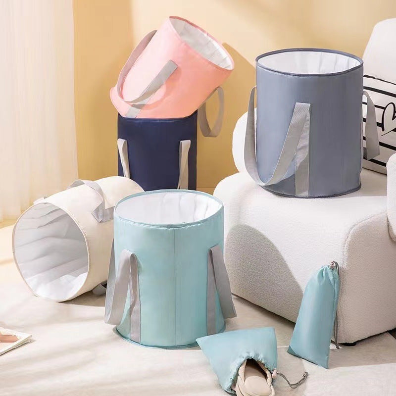 Baño de pies plegable y portátil, no requiere electricidad, material PEVA, sin olores, adecuado para el cuidado en casa y viajes, experiencia de relajación total para hombres y mujeres.