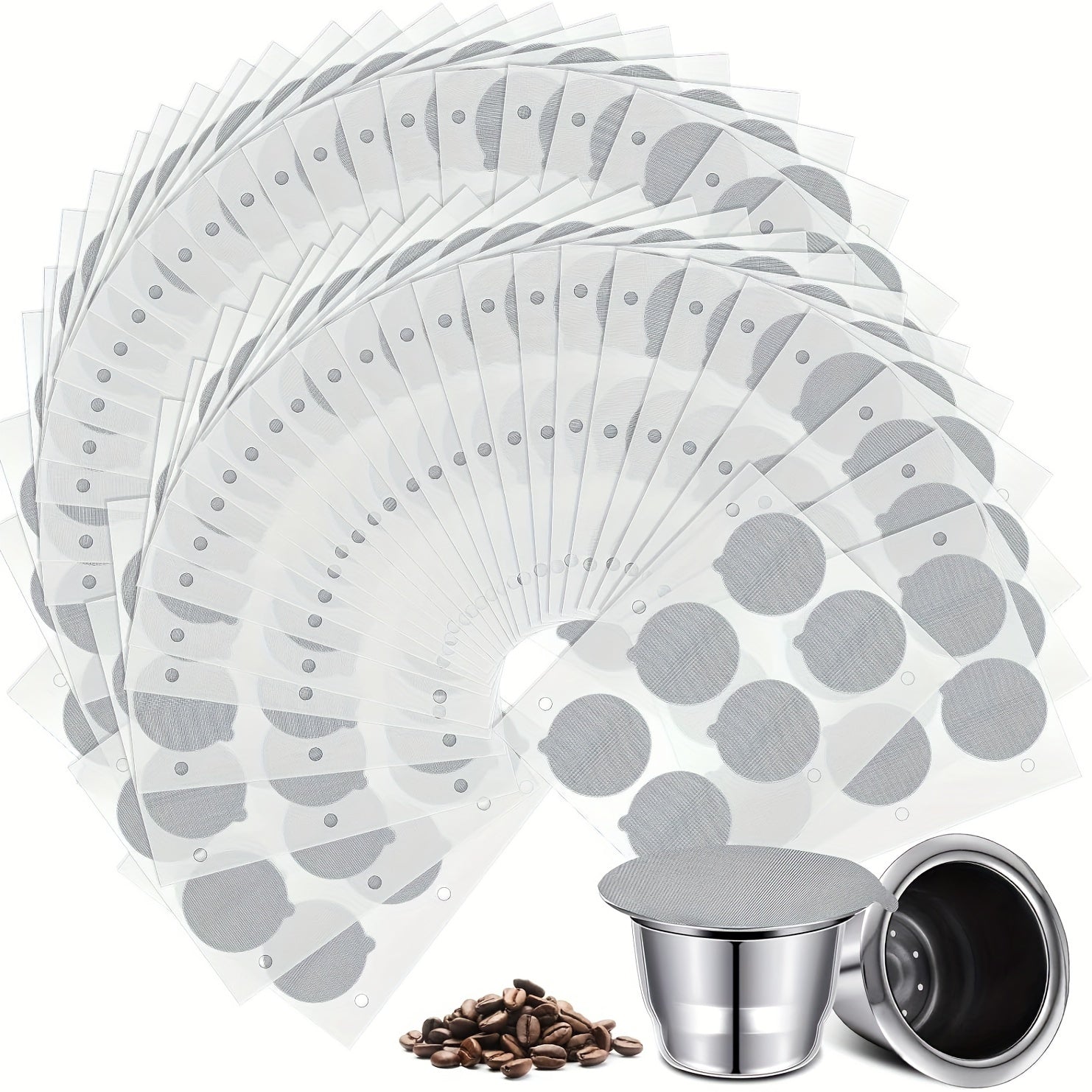 Cápsulas Reutilizables Para OriginalLine - Vainas De Café Recargables, Tazas De Acero Inoxidable Compatibles Con La Máquina OriginalLine