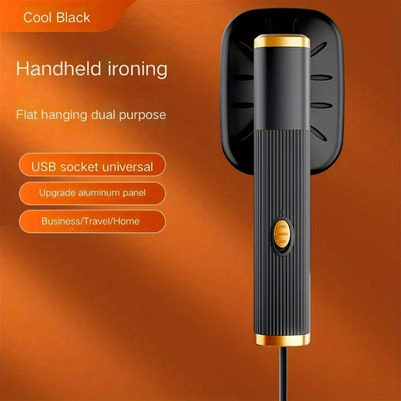Colgador de hierro portátil con alimentación USB - Diseño ligero y resistente al calor, mini vaporizador de ropa de mano, ideal para uso en casa y viajes, regalo perfecto para familiares, amigos y seres queridos durante las 5 principales fiestas: Acción