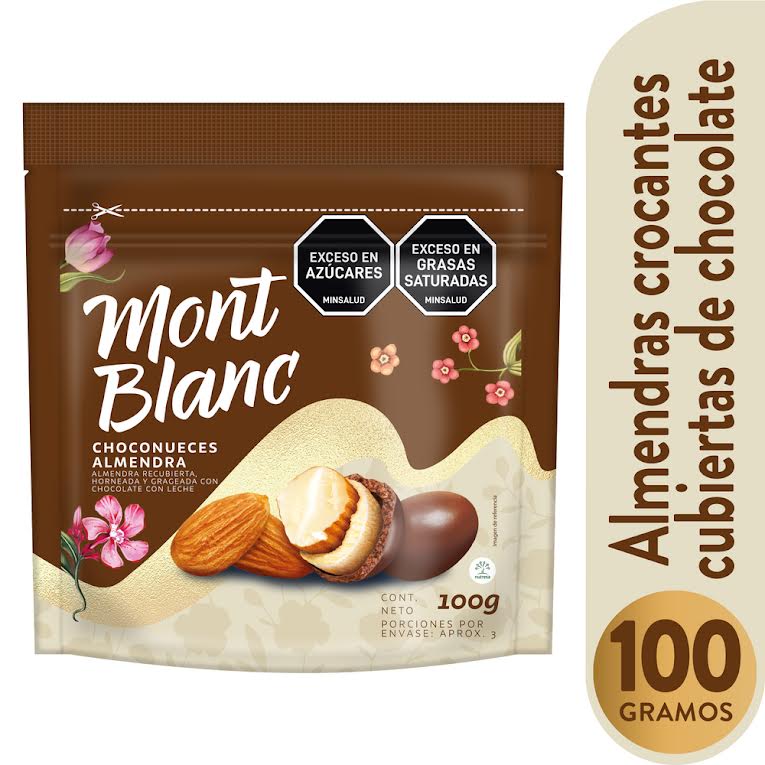 CHOCOLATES MONTBLANC 16U 100G CHOCONUECE