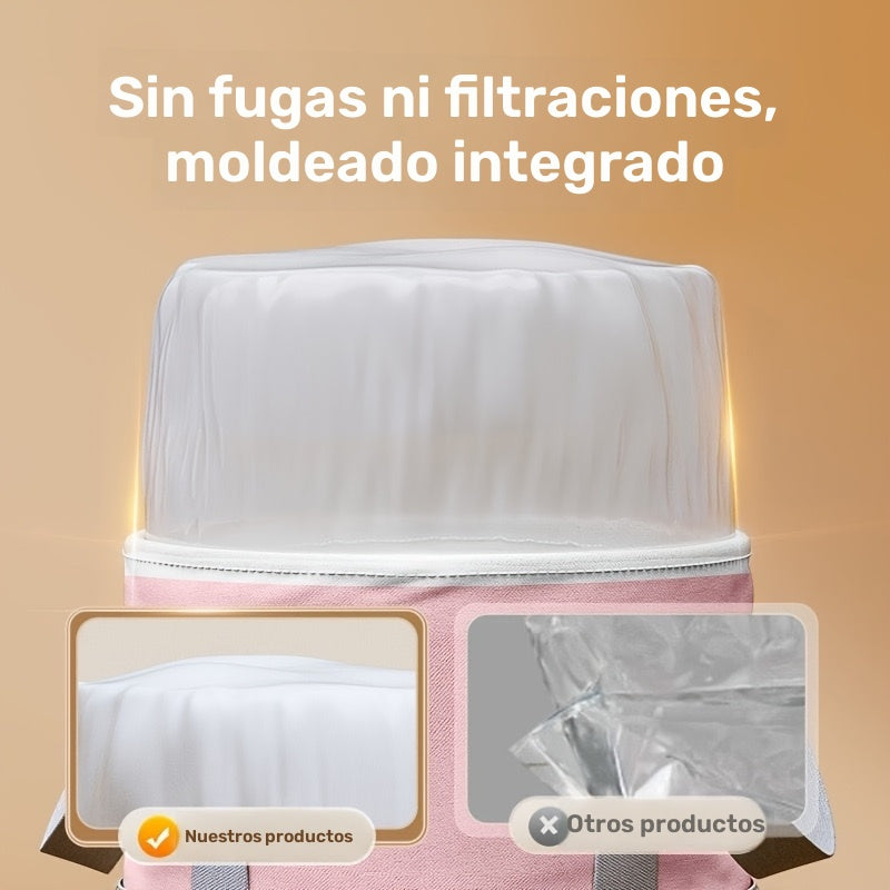 Balde portátil para remojar pies, con aislamiento térmico y plegable, ideal para dormitorios y uso en el hogar