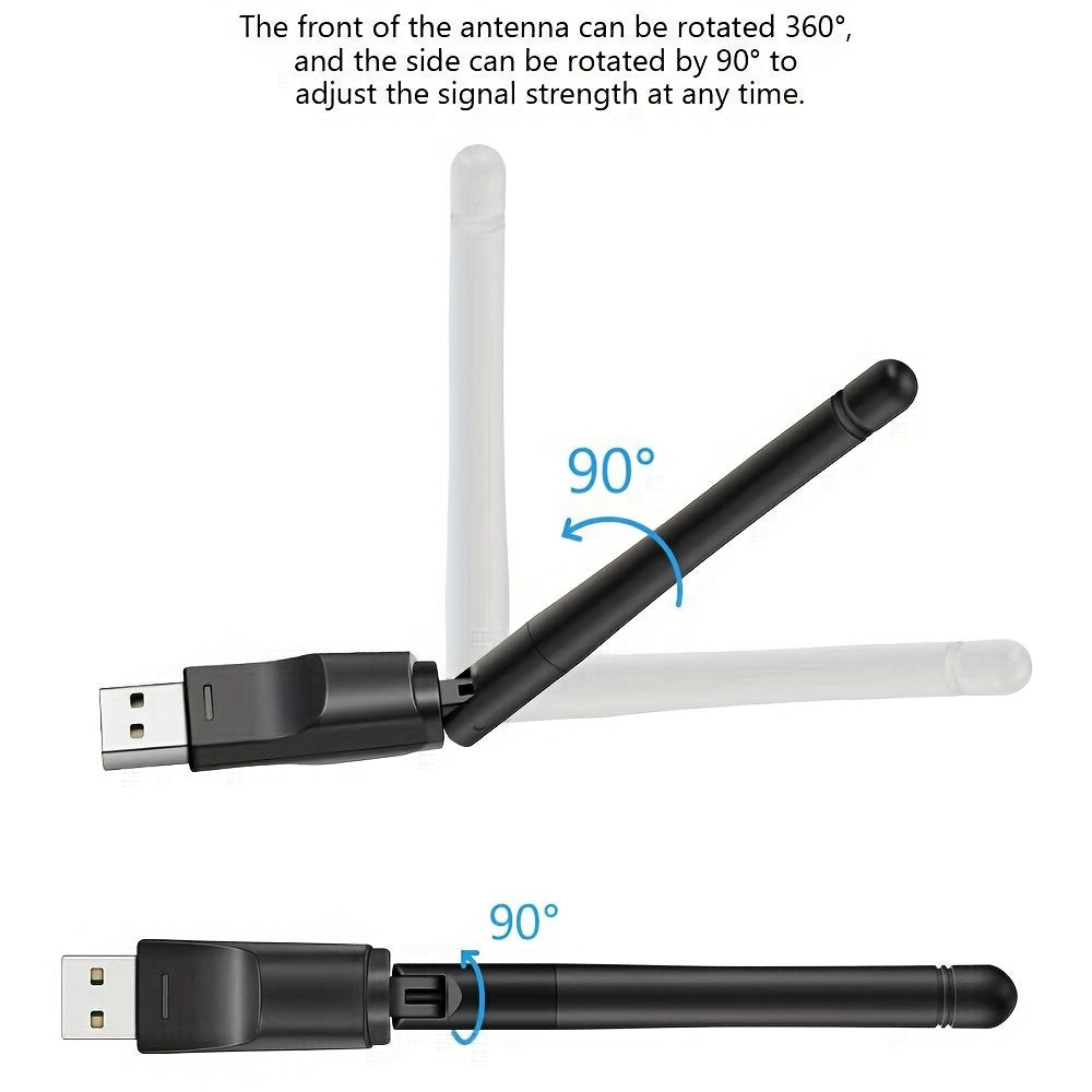 Momotor Amplificador de Señal WiFi - Modelo 2025, Alimentado por USB, Mejora tu WIFI para Hogar, Oficina y Cafeterías, Banda de 2.4GHz