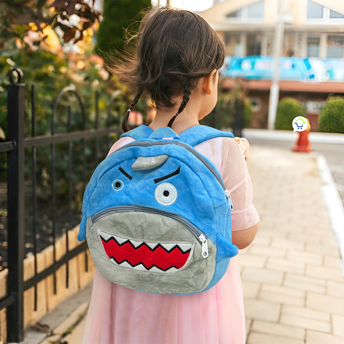 Mochila Infantil De Peluche Con Divertidos Diseños De Animales G-1064-6