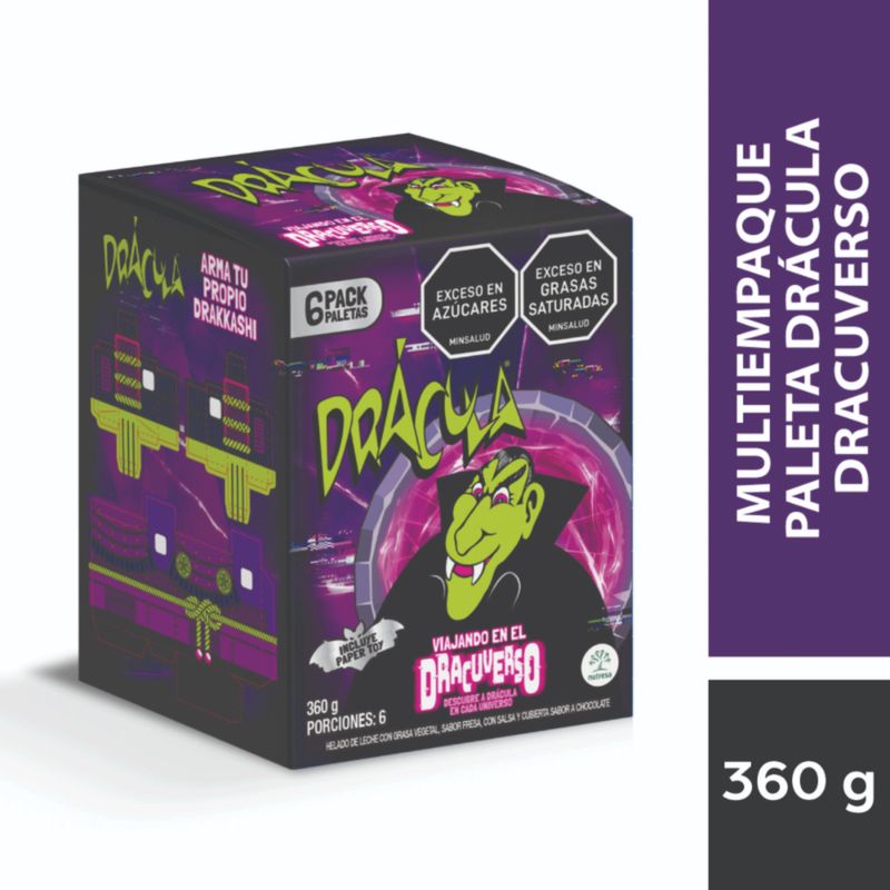 PALETA DRACULA 6U 360G PACK 2024