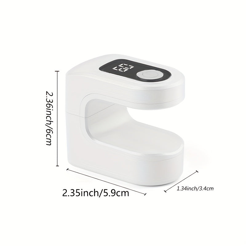 1 pieza - Secador de uñas inalámbrico y lámpara de curado FEIYBA - Cargado por USB, batería de litio, sin fragancia, ideal para la aplicación de esmalte de uñas de gel, regalo perfecto para, herramientas de arte de uñas