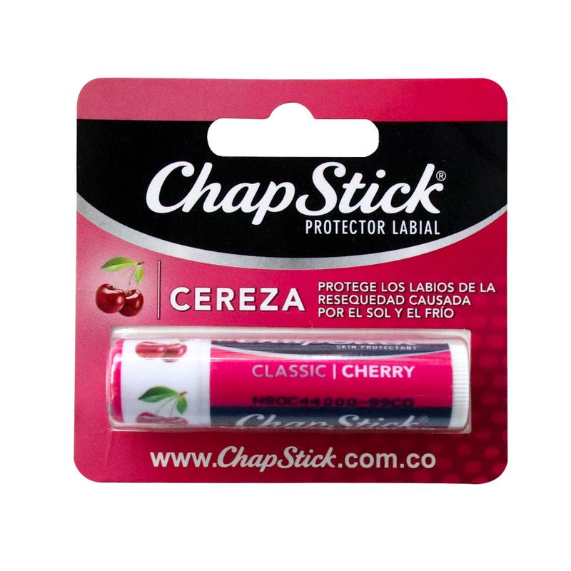 PROTEC LABIAL CHAP STICK 4G CEREZA RO
