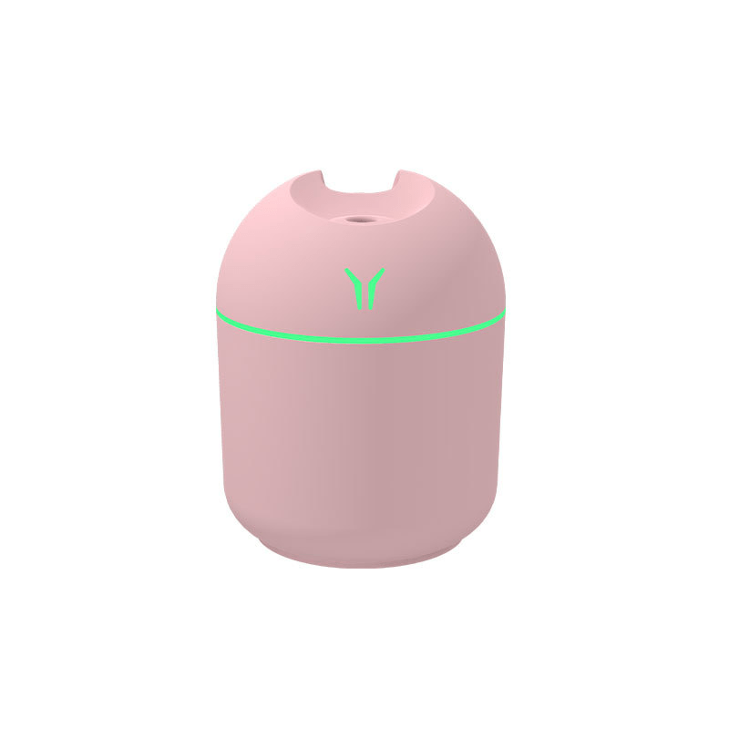 1 humidificador de aire lindo con difusor de aromas, luz nocturna y niebla fría para dormitorio, hogar, auto y plantas, purificador y ambientador