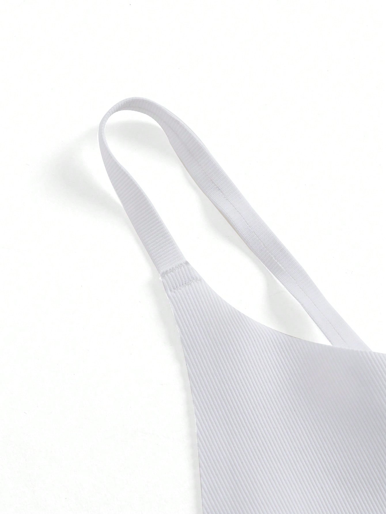 Leisure Sujetadores monocromaticos de alta elasticidad sin costuras diseno acanalado livianos y comodos-Blanco