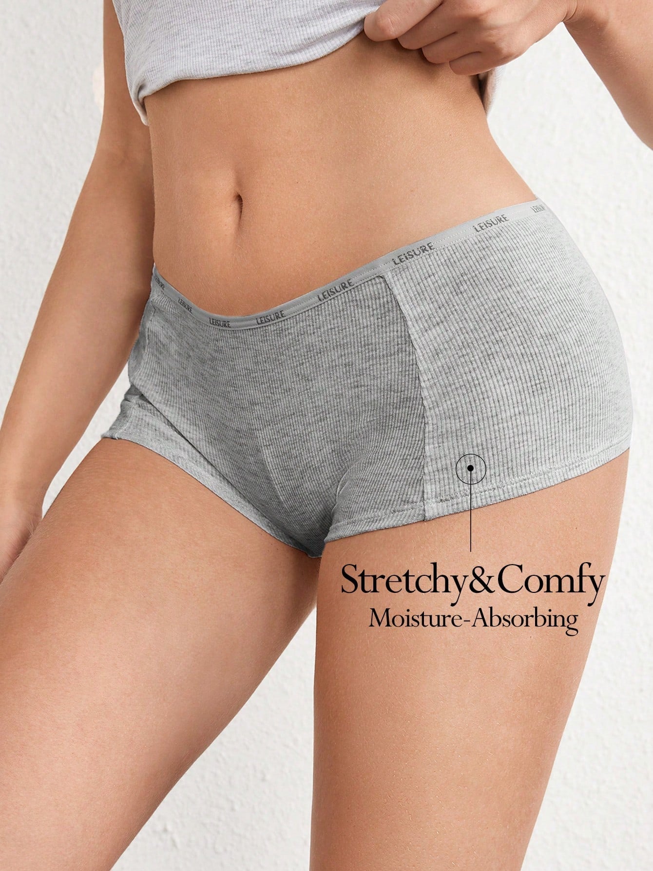 Leisure Boxers Con Estampados De Letra