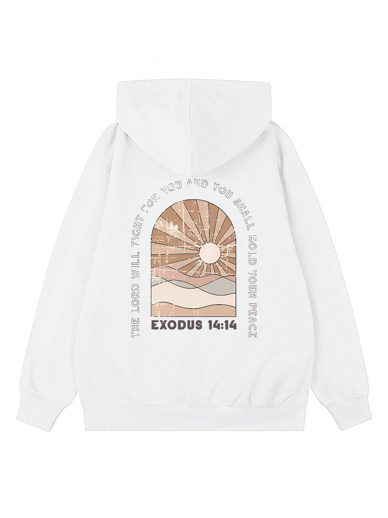 Nuevo sueter con capucha informal y suelto con estampado de sol para mujer, invierno 2024. nuestro sueter con capucha para mujer combina un diseno elegante con telas suaves para actualizar tu guardarropa.