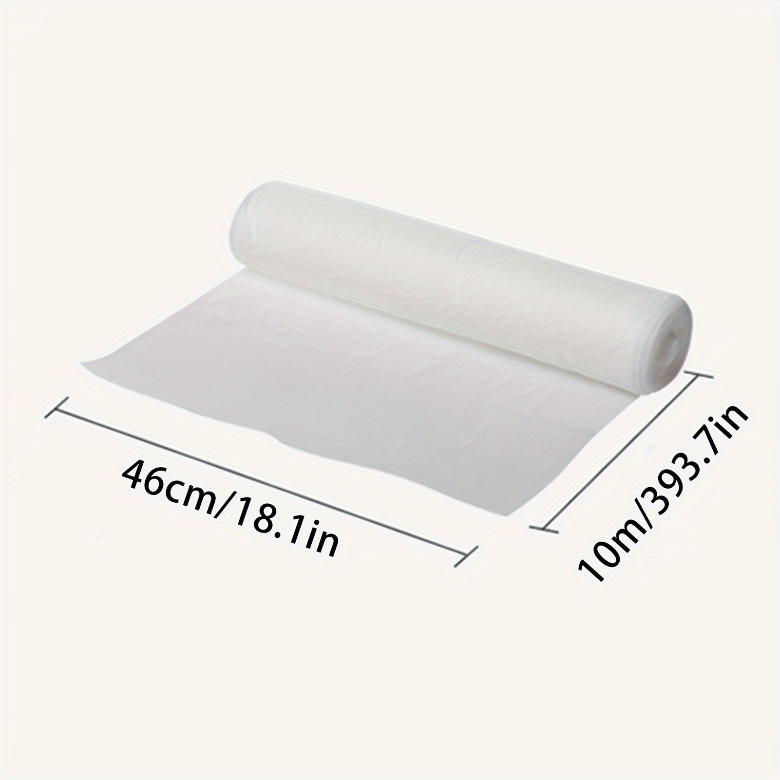 Papel Filtro para Campana Extractora de Larga Duración - Antiaceite, Reductor de Humo, Fibra de Poliéster, Blanco, 1 Rollo para Sistemas de Ventilación de Cocina, Limpieza del Área de Cocina | Filtro de Fácil Instalación | Papel Atrapaceite