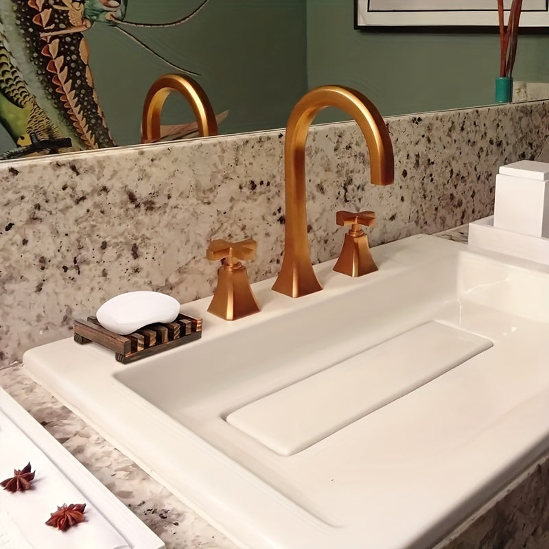 1 Unidad De Jabonera De Madera, Bandeja De Drenaje Para Jabón, Soporte Simple Para Jabón, Estante Para Jabón Para Baño, Estante De Almacenamiento De Jabón, Accesorios De Baño