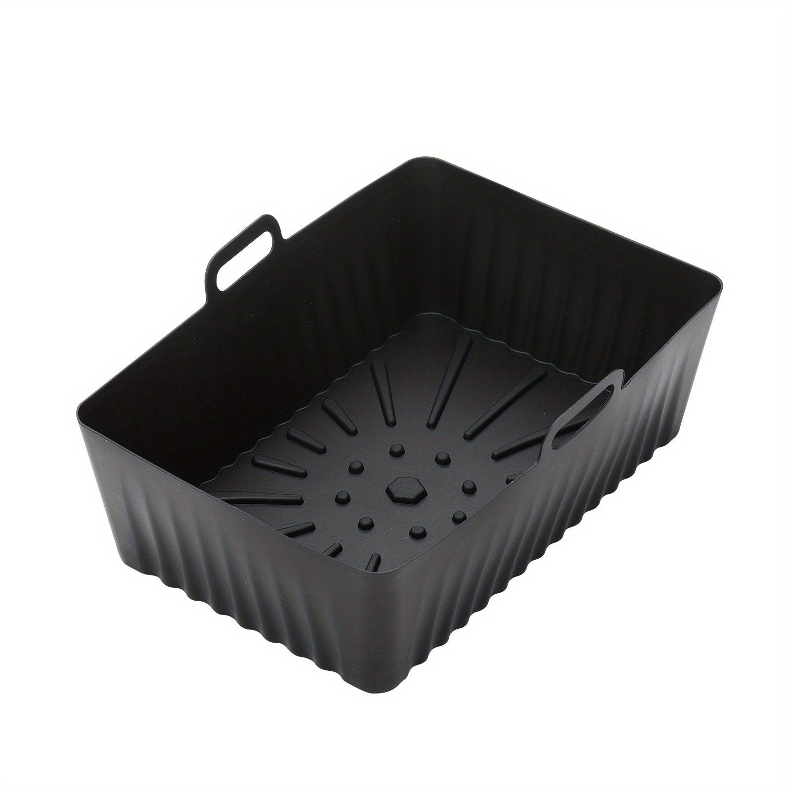 Revestimientos de Silicona para Freidora de Aire (21.49cm), Cuencos para Cestas, Bandejas de Horneado Reutilizables, Accesorios para Horno