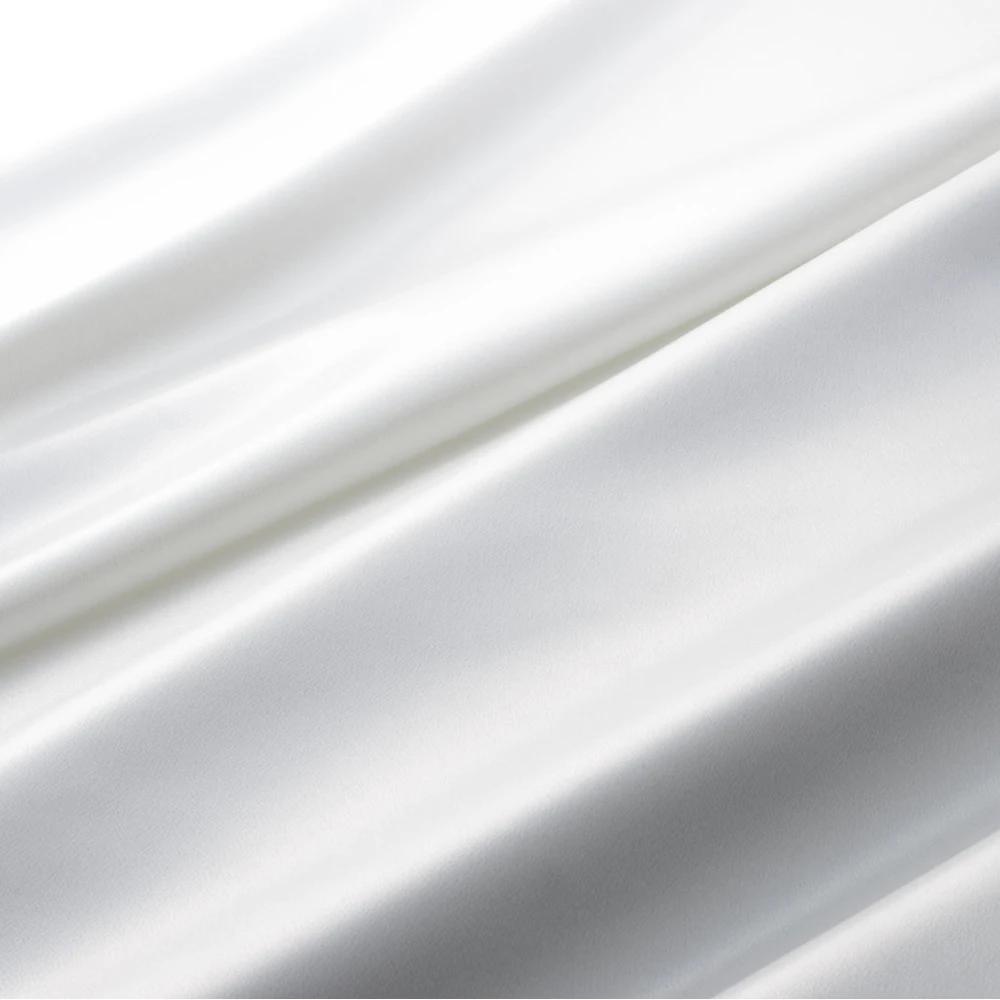 Mantel elegante de satén blanco, rectangular, de poliéster, ideal para bodas, Navidad, baby showers, cumpleaños y banquetes, mantel de mesa elegante