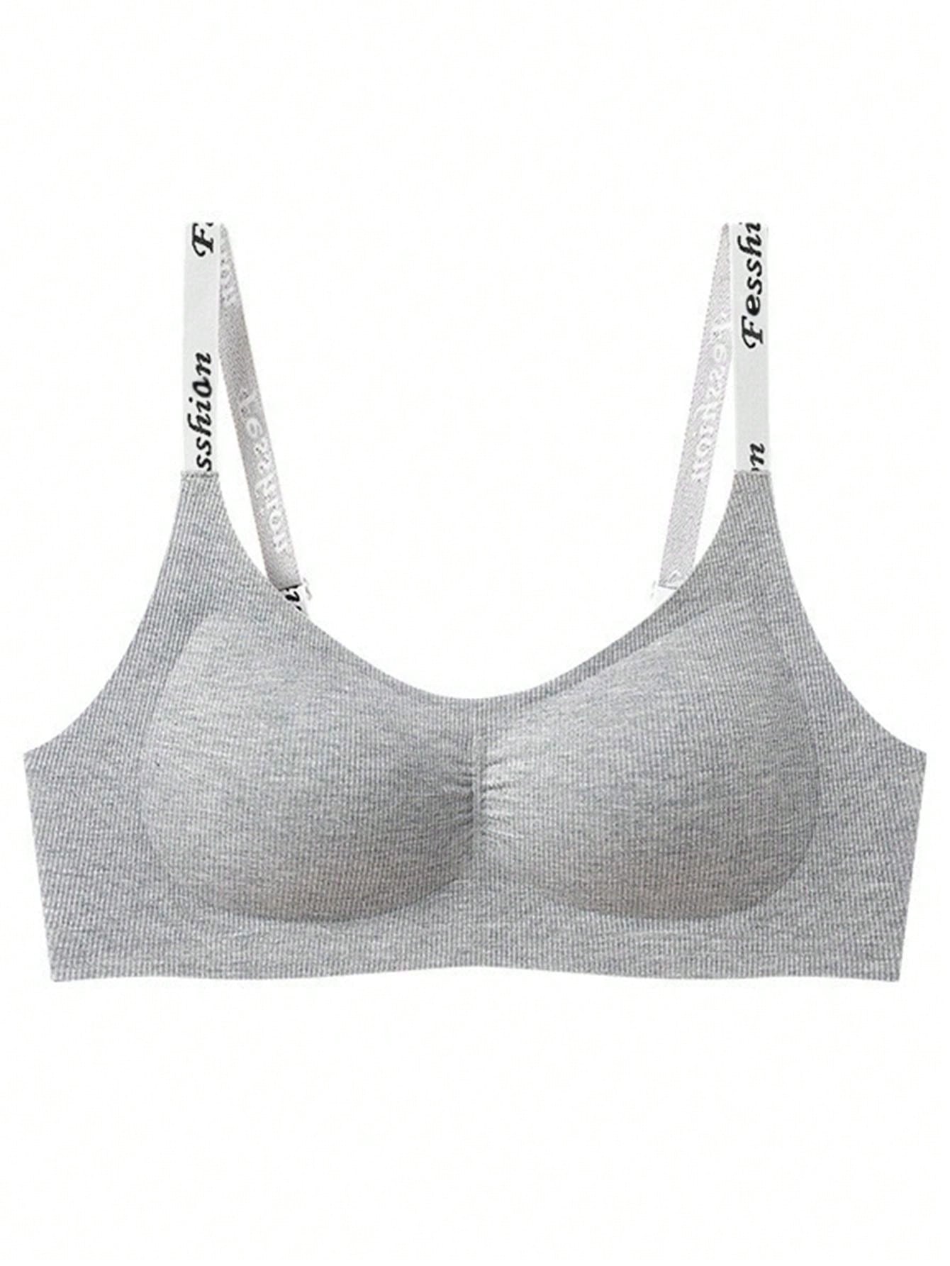 Sujetador deportivo de verano, comodo y sin costuras, sin aros de acero, levantara y dara forma a los senos de manera hermosa, y la lenceria sexy previene la flacidez y soporta los senos grandes.