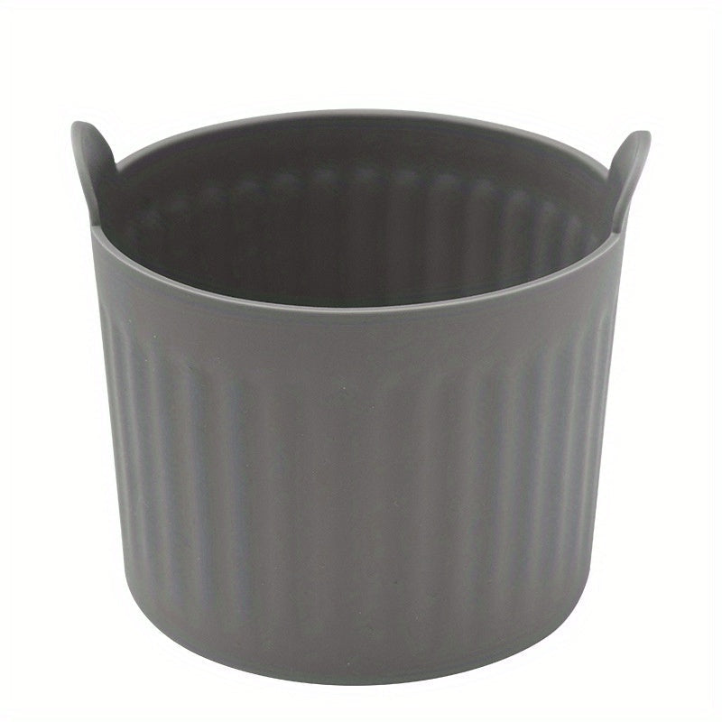 Bandas de silicona para hornear, bandejas resistentes al calor, bandejas para freidora de aire, tazas de estofado de silicona, bandejas de silicona para almacenamiento de snacks, bandejas de muffin de silicona