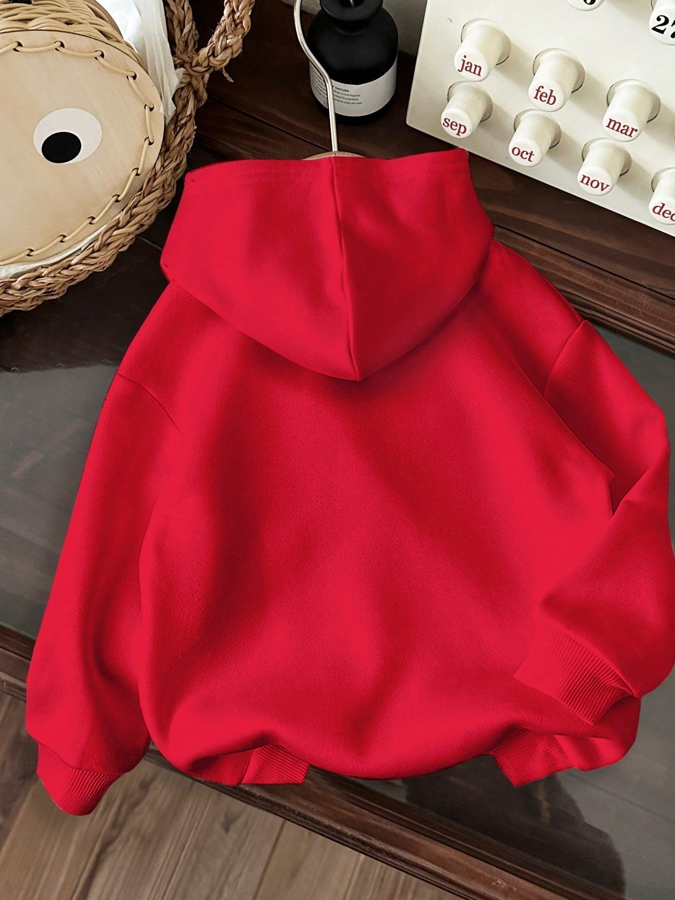 Ezwear jersey holgado de manga larga con estampado de arbol de navidad y texto "feliz navidad" en estilo minimalista y vintage con estampado de leopardo, para mujer