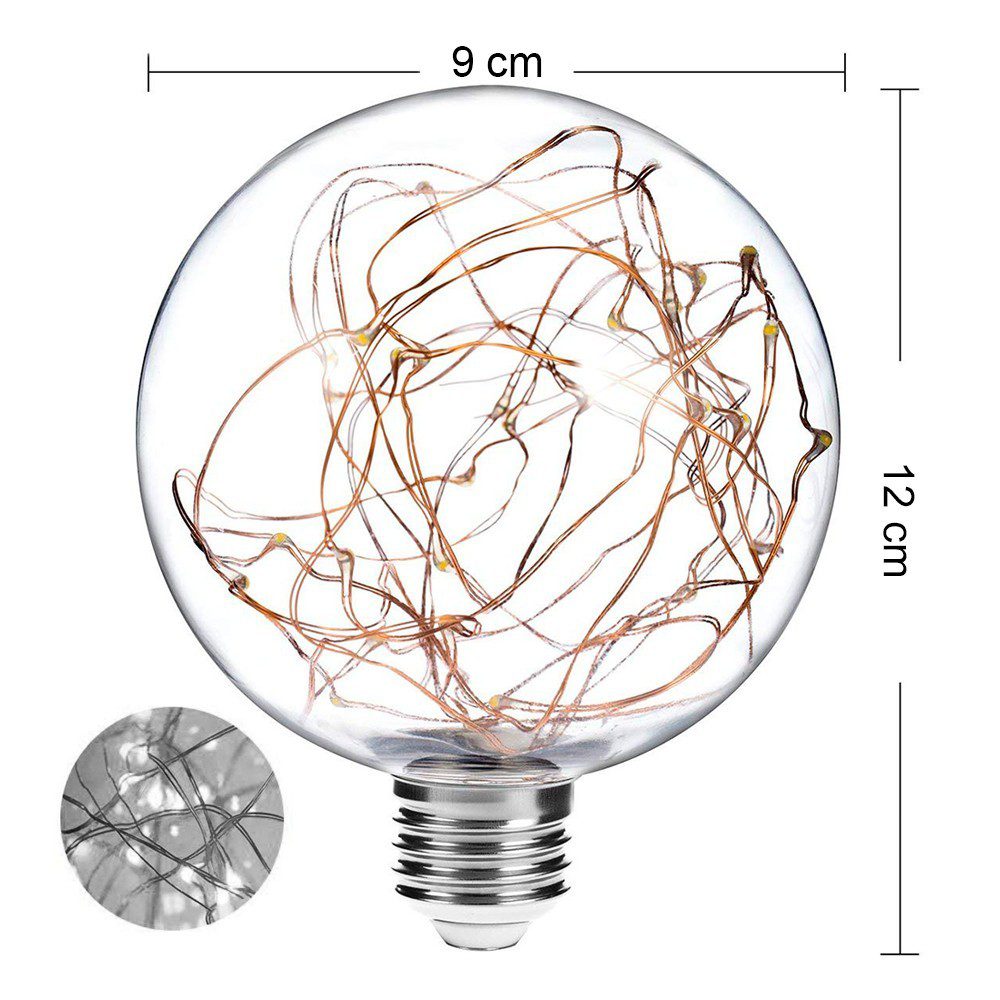 Bombillo Micro Led Blanco Lampara Decorativa RF 035