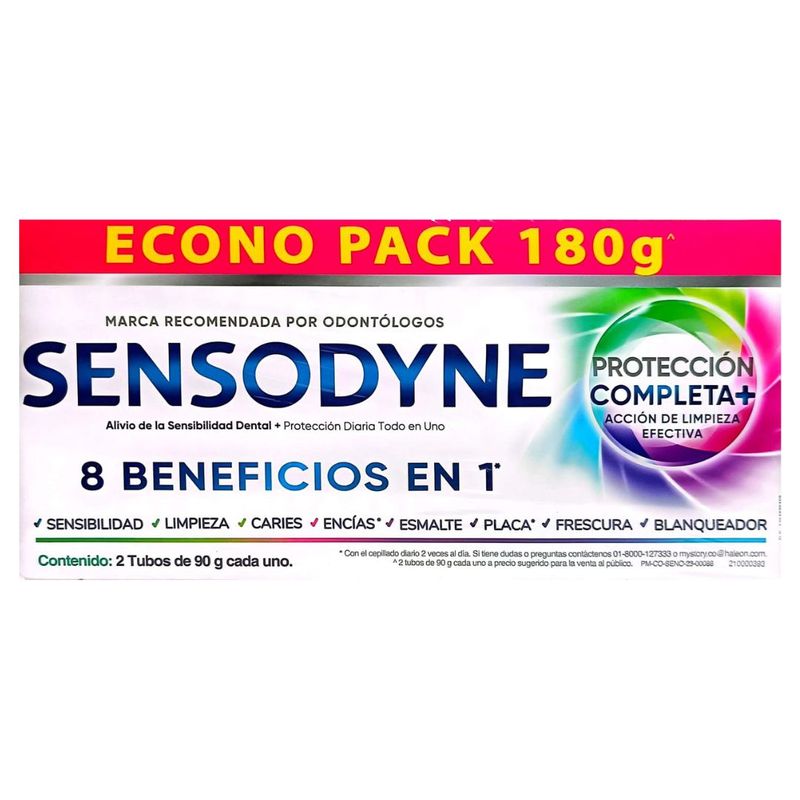 CREMA SENSODYNE 180G PROTECCION COMPL