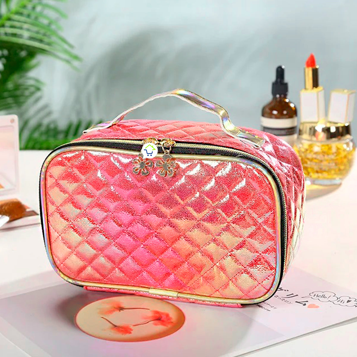 Bolso Organizador Maquillaje Neceser Multiusos Viajero 74246