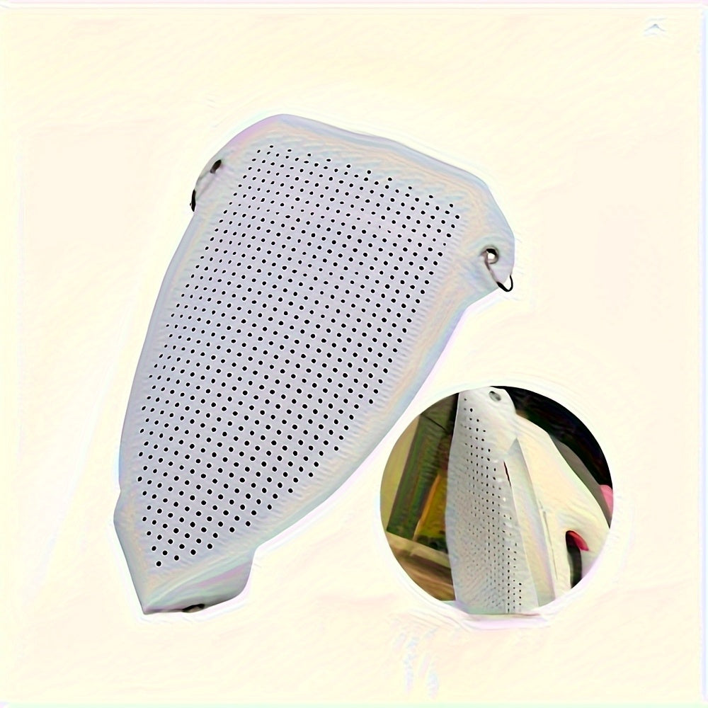 Pack de 1 Cubierta para Zapatos Resistente al Calor de Teflón Premium - Tejido de Poliéster No Adherente y Duradero con Diseño Ergonómico para Hogar y Fábricas de Ropa, Protege la Placa de Hierro y Prolonga su Vida Útil