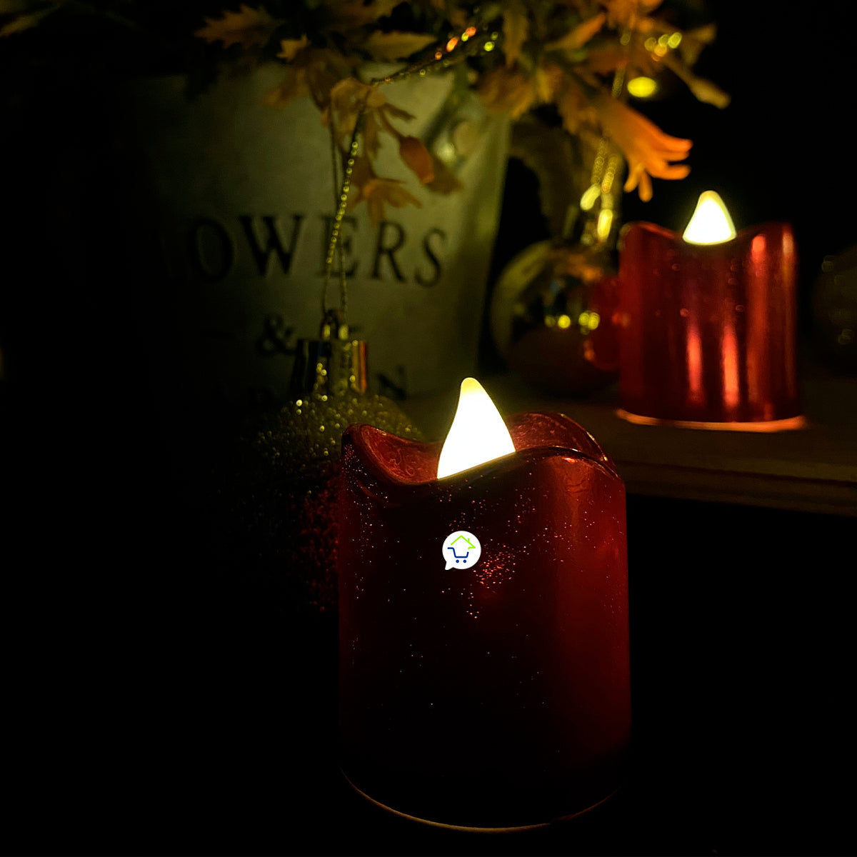 Velas LED X24 Colores Perlados Decoración Hogar 🕯️ CVEL9