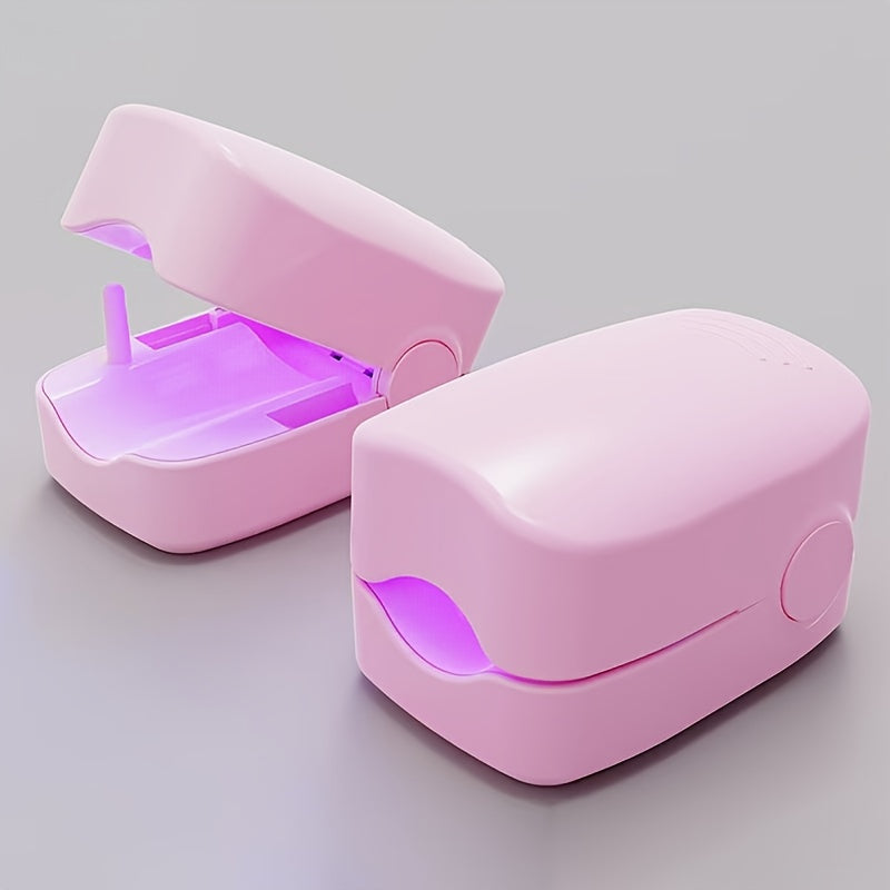 CIICII Lámpara de uñas LED recargable por USB - Sin olor, baja tensión, diseño portátil con batería de litio, perfecto para manicura y pedicura, regalo ideal, accesorios de arte de uñas -> Calzado -> Accesorios de arte de uñas, decoración de uñas