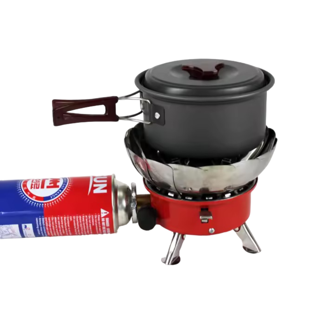ESTUFA DE CAMPING PLEGABLE