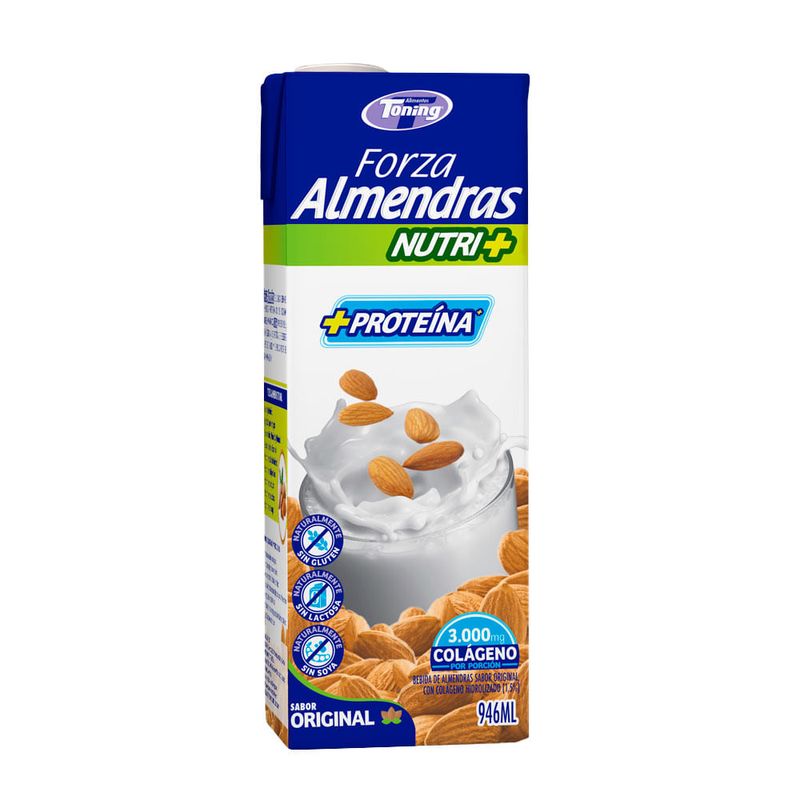 BEBIDA DE ALMENDRA TONING 946ML ORIGINAL