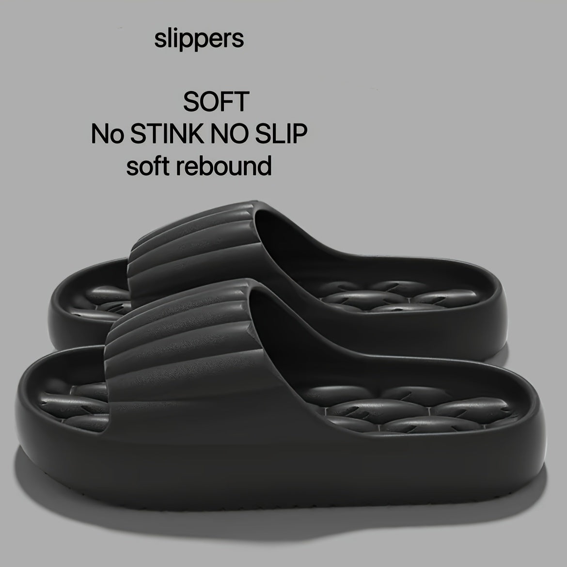 Chanclas suaves de EVA para mujer, antideslizantes, secado rápido, cómodas para la ducha y la playa, color rosa, diseño ligero y transpirable para uso diario, calzado de secado rápido, zapatos sin cordones casuales, suela antideslizante, pantuflas para b