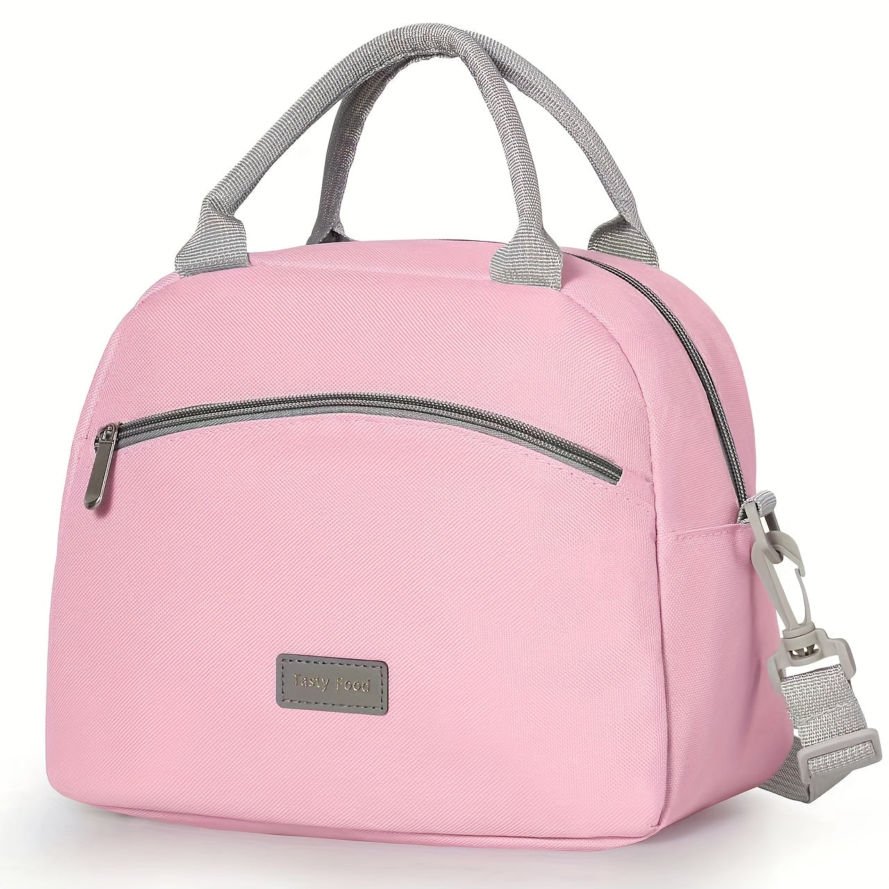 1 Bolsa para Almuerzo, Tote de Gran Capacidad con Asa Portátil para Comidas y Snacks, Ideal para la Escuela