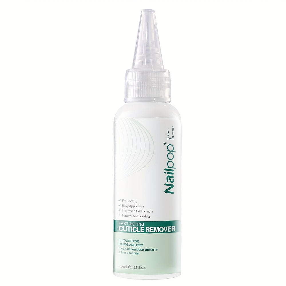 Removedor de cutículas para pies, gel exfoliante para eliminar piel muerta, tono beige claro, 60 ml - Esencial para pedicura profesional y spa de pies