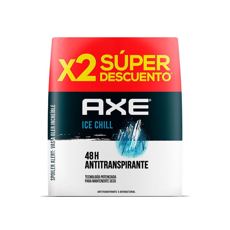 DESOD AXE 2U 304ML ICE CHILL AERO