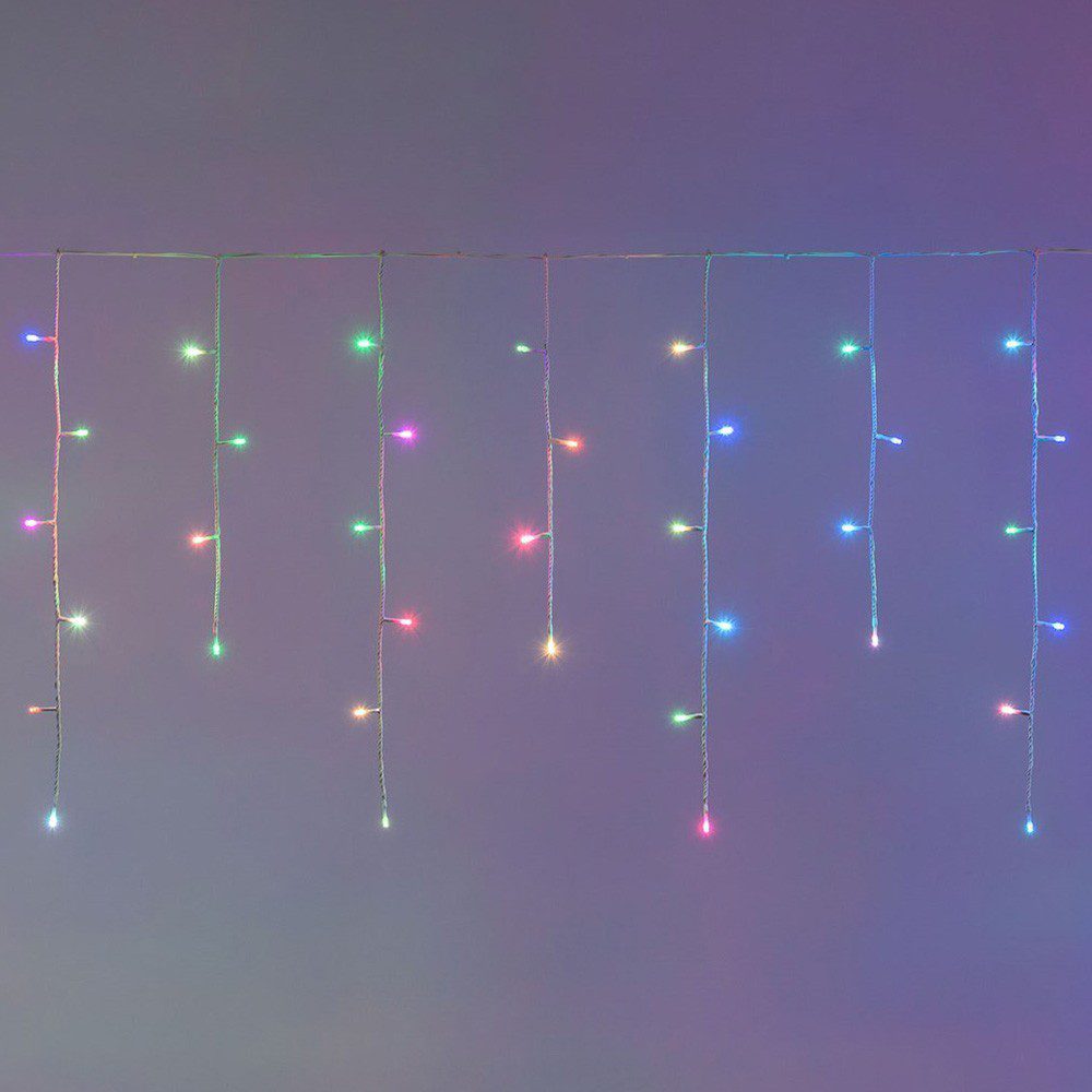 Cortina LED Intercalada 6 Mts 200L Navidad Multicolor 200LEDCM3
