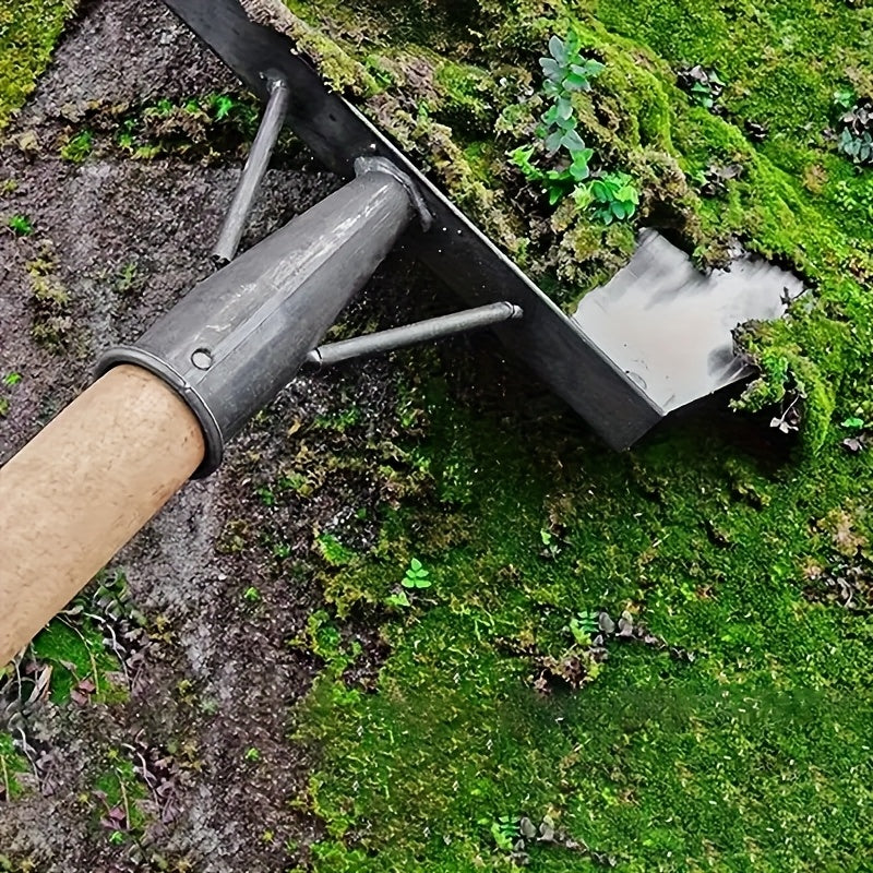 Paleta de Jardín de Acero Inoxidable Resistente - Herramienta Multifuncional para Deshierbe y Cultivo con Filo Afilado, Tenedor Manual para Eliminar Malezas, Aflojar Suelto y Plantar - Ideal para Hogares, Profesionales o Jardines Comerciales - Herramient