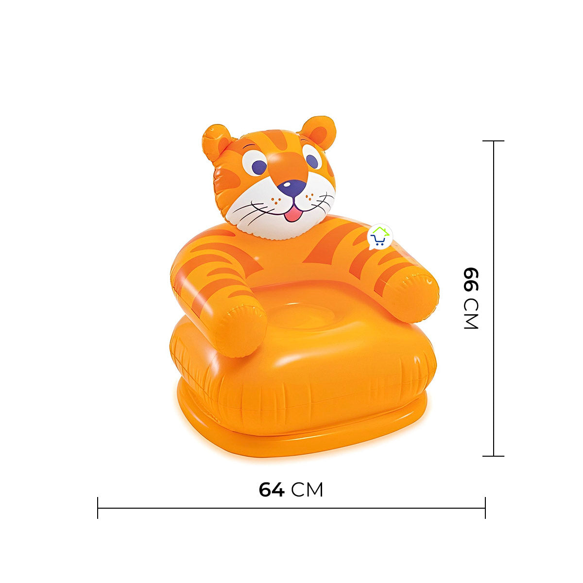 Silla Puff Infantil Portable Sillón Inflable Niños 68556NP