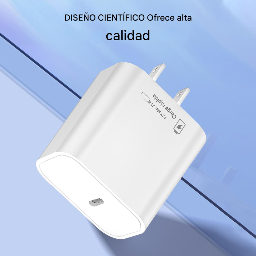 Cargador Para Celular Cable Type C / Type C Con Cabezal + Cable PZX P61