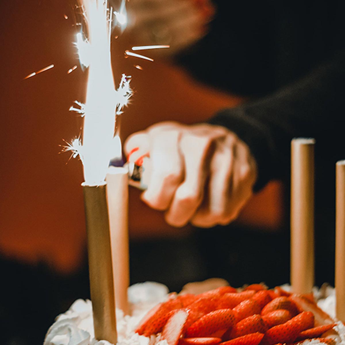 Velas Volcán Mágicas X6 Para Cumpleaños 1 Minuto WF9012