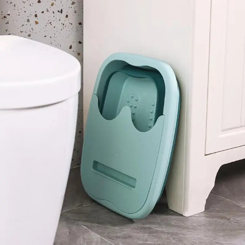Baño de pies plegable y portátil - Asiento ergonómico antideslizante, resistente al plástico, no necesita electricidad para el hogar y el viaje, relajante baño de pies con altura y estabilidad ajustables, baño de pies, relajante baño de pies, elegante ba