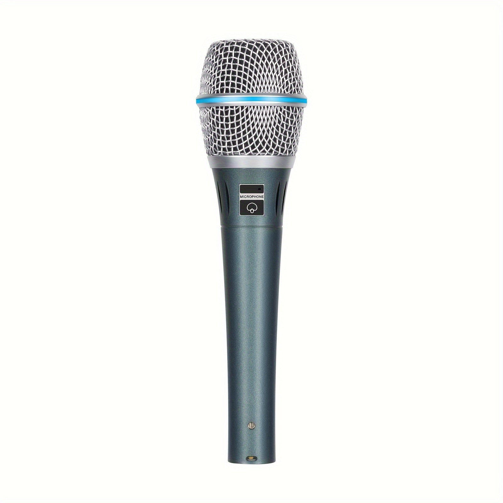 Micrófono Dinámico XGES-87A Profesional de Mano con Cable de 3m y Bolsa para Juegos, Karaoke y Canto