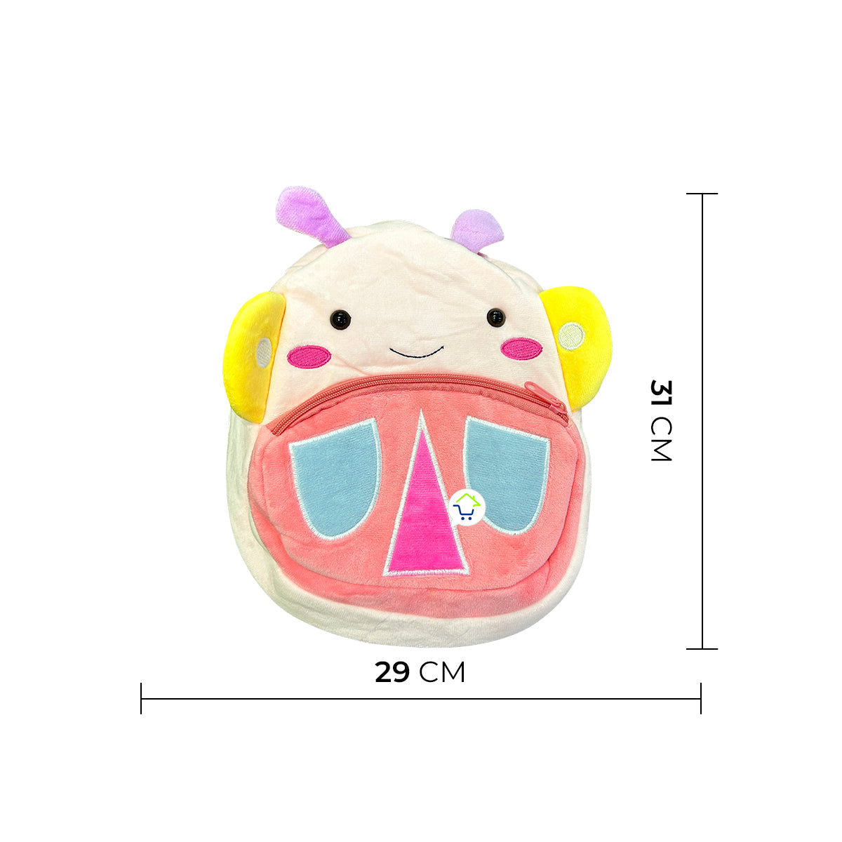 Mochila Infantil De Peluche Con Divertidos Diseños De Animales G-1064-6