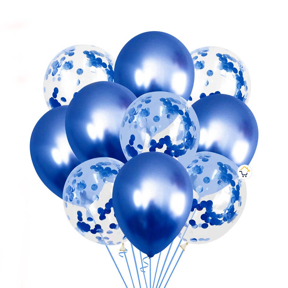 Kit Decoración Globos Confeti y Metalizados Fiesta 002