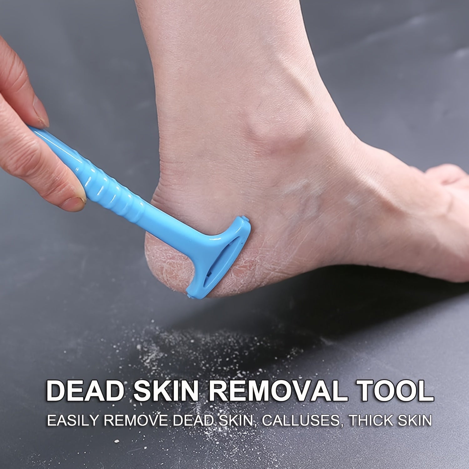 5/10 Kit de pedicura portátil - Suaviza instantáneamente los pies ásperos, elimina la piel muerta, sin formaldehído - Adecuado para hombres y mujeres, regalo perfecto para padres y mayores, esenciales para el cuidado de los pies | Pedicura | Cuchillas du