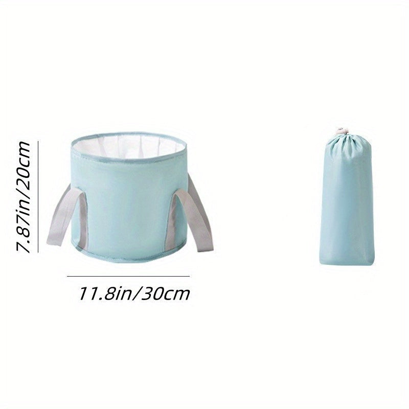 Baño de pies plegable y portátil con asas - Diseño aislado de 5 capas, ideal para viajes, pesca, camping y spa en casa - Sin fragancia, no necesita energía, baño de pies plegable | Baño de pies aislado