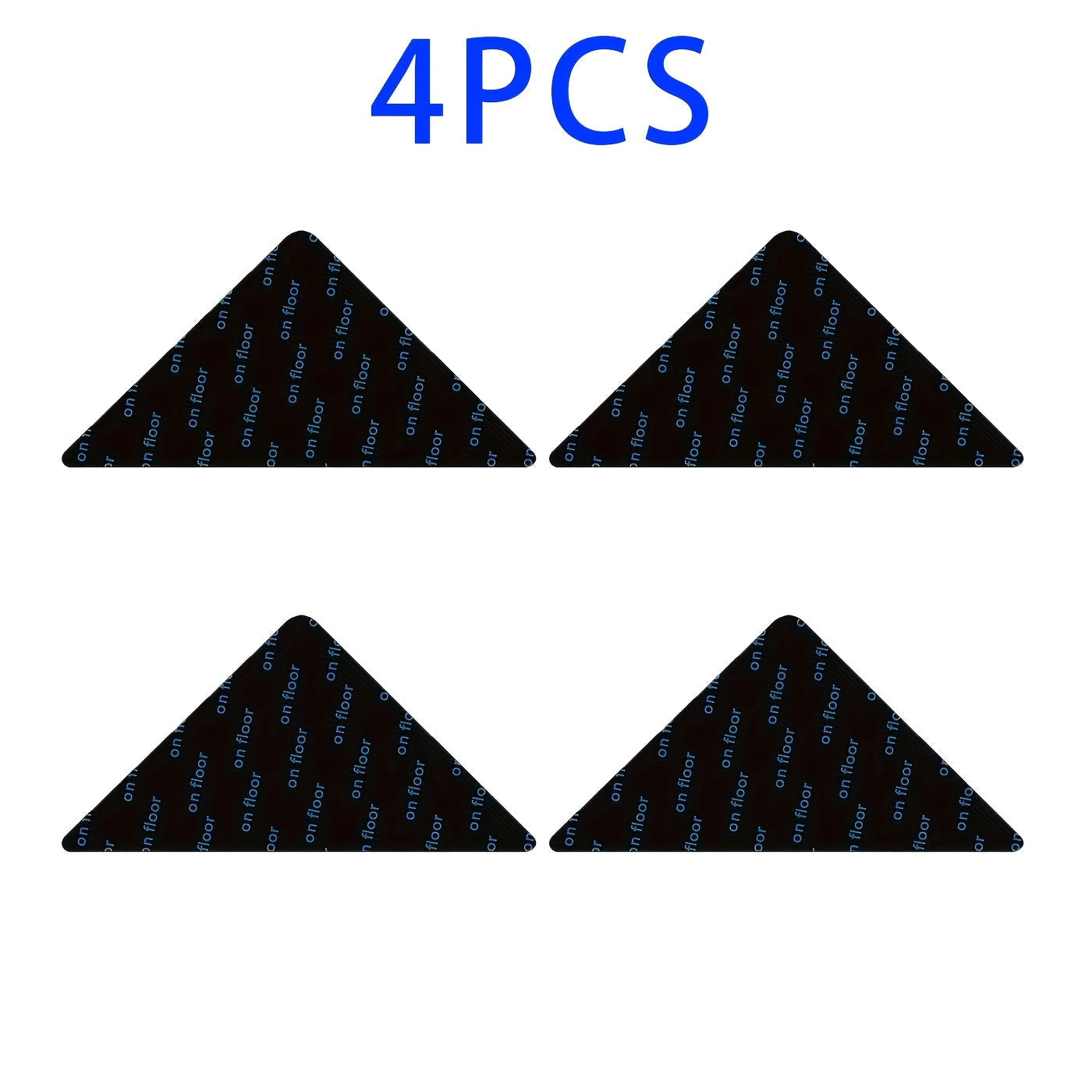 4/8/12pcs Alfombra grande lavable antideslizante adecuada para suelos de madera, cinta de alfombra lavable, alfombra adhesiva de doble cara, material PET duradero muy adecuado para accesorios de alfombra de decoración del hogar, suelos de madera y alfomb