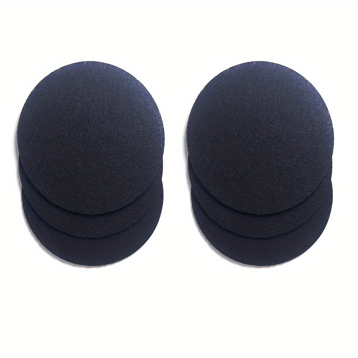 Juego de 6 almohadillas de filtro de carbón activado para compostadora de cocina, reemplazo de bote de basura de encimera, suplemento de cubo de hogar de material plástico